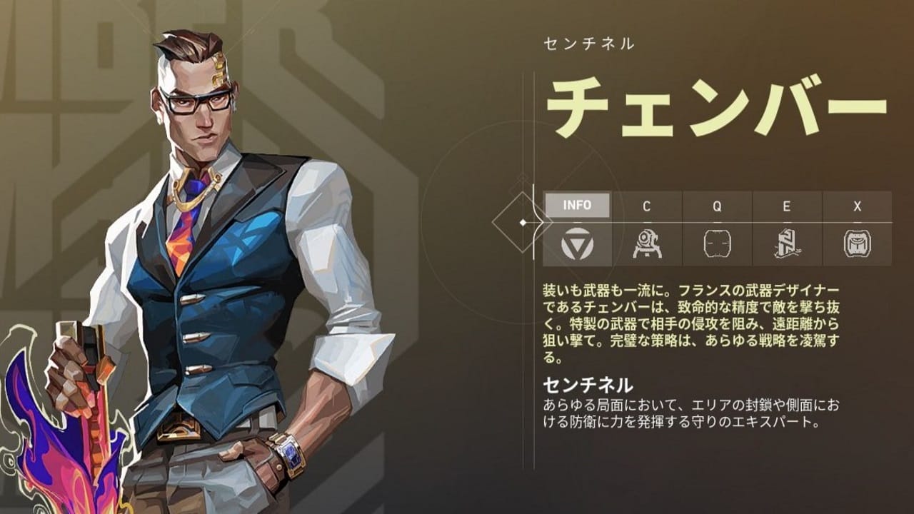 VALORANTのチェンバー